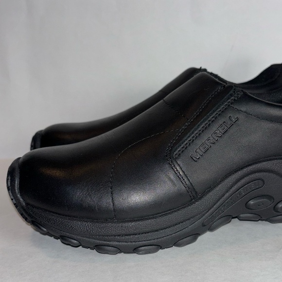 Merrell Men's Jungle Moc 2 Pro Slip-On Loafers Size 7 Black, traction soles - Picture 15 of 16